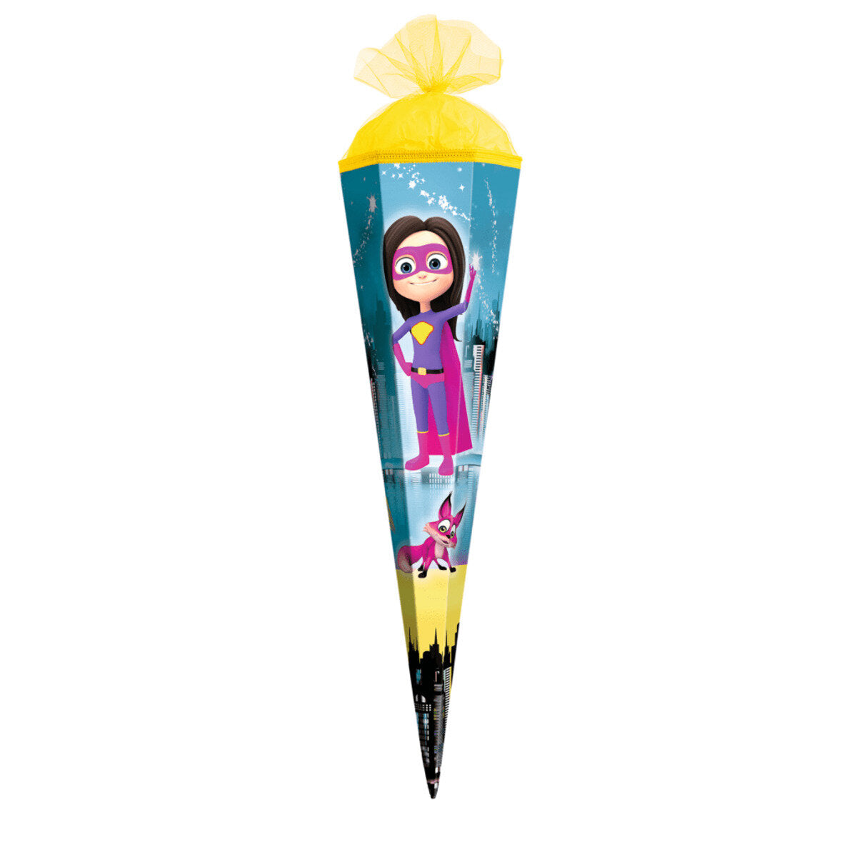 Roth Schultüte "Superheldin" eckig, 50 cm