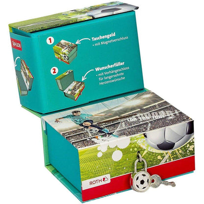 Roth Spardose Fußballstar, 2 Boxen 2 Fächer
