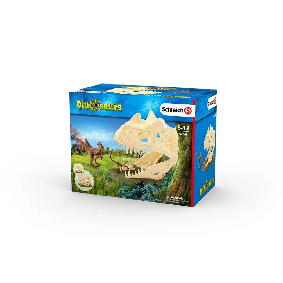 Schleich® 42348 Große Schädelfalle mit Velociraptor