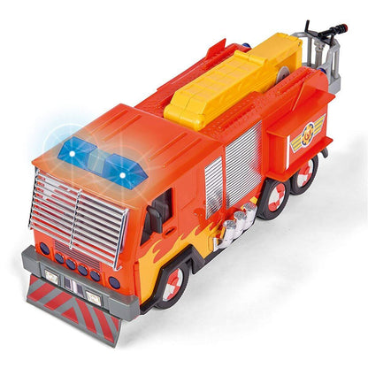 Simba Feuerwehrmann Sam Hollywood Jupiter Feuerwehrauto mit Sam Figur & Zubehör