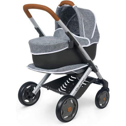 Smoby Quinny 3in1 Puppenwagen grau