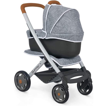 Smoby Quinny 3in1 Puppenwagen grau