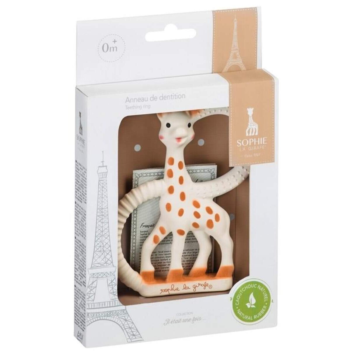 Sophie la Girafe Beißring weich, weiß