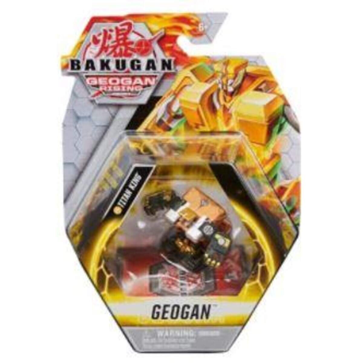 Spin Master Bakugan Rising' Geogan, 1 Stück, 4-fach sortiert