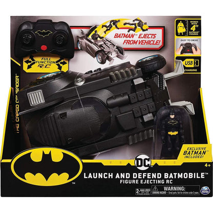 Spin Master Batman ferngesteuertes Batmobil mit Schleuerfunktion und Figur