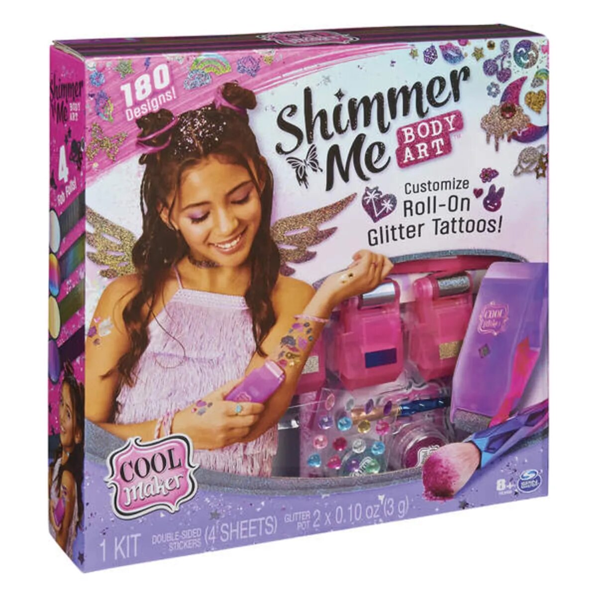 Spin Master Cool Maker Shimmer Me - Body Art Studio