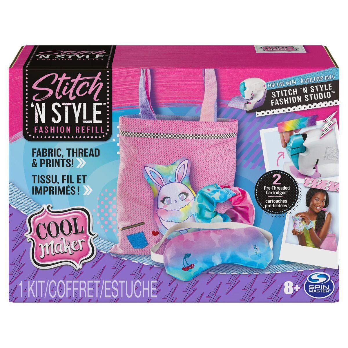 Spin Master Cool Maker Stitchn Style, Fashion Studio Refill