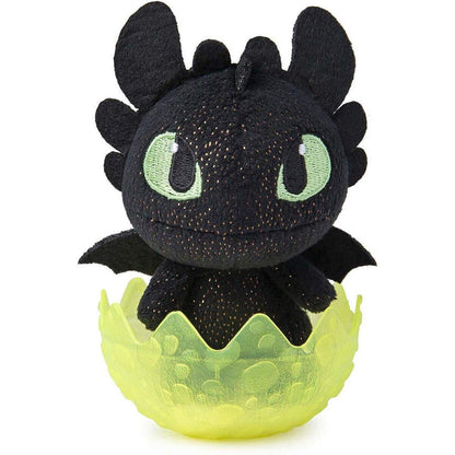Spin Master Dragons Drachenzähmen leicht gemacht: Plüschdrache im Ei, 1 Stück, sortiert