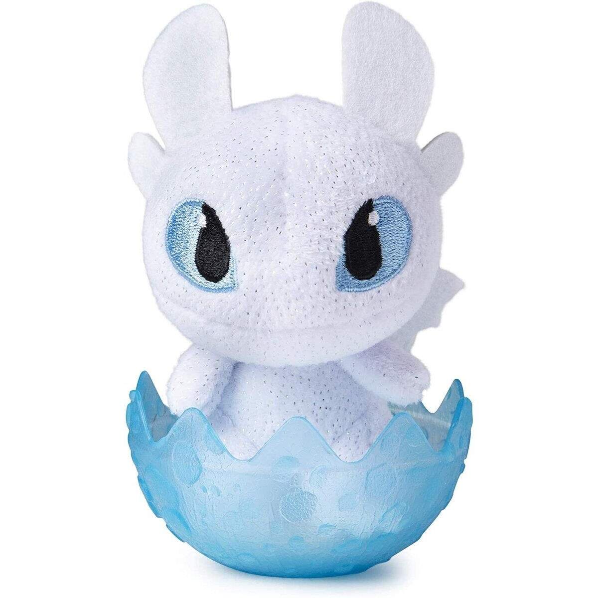 Spin Master Dragons Drachenzähmen leicht gemacht: Plüschdrache im Ei, 1 Stück, sortiert