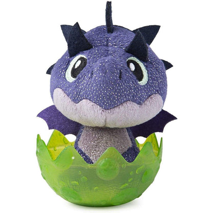 Spin Master Dragons Drachenzähmen leicht gemacht: Plüschdrache im Ei, 1 Stück, sortiert