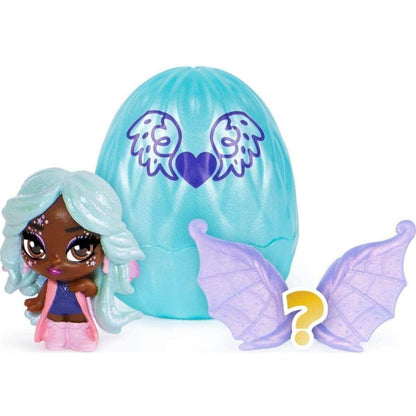 Spin Master Hatchimals Mini Pixies Glitter Angels im 2er-Pack mit austauschbaren Engelsflügeln, sortiert