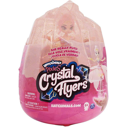 Spin Master Hatchimals Pixies Crystal Flyers Pinkfarbene fliegende Feen-Puppe