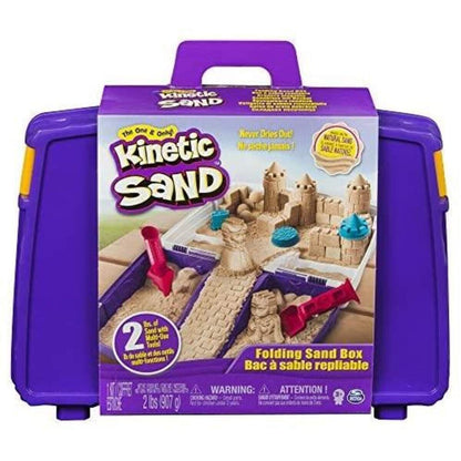 Spin Master Kinetic Sand - Koffer mit 907 g Sand und Zubehör