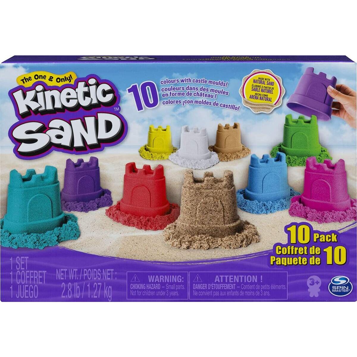 Spin Master Kinetic Sand 10'er Pack