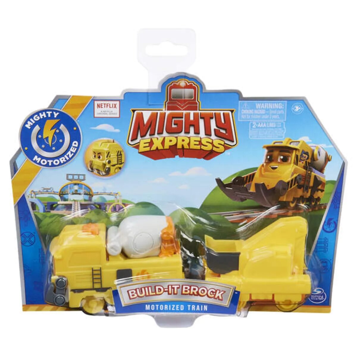 Spin Master Mighty Express Motorisier Zug Bruno