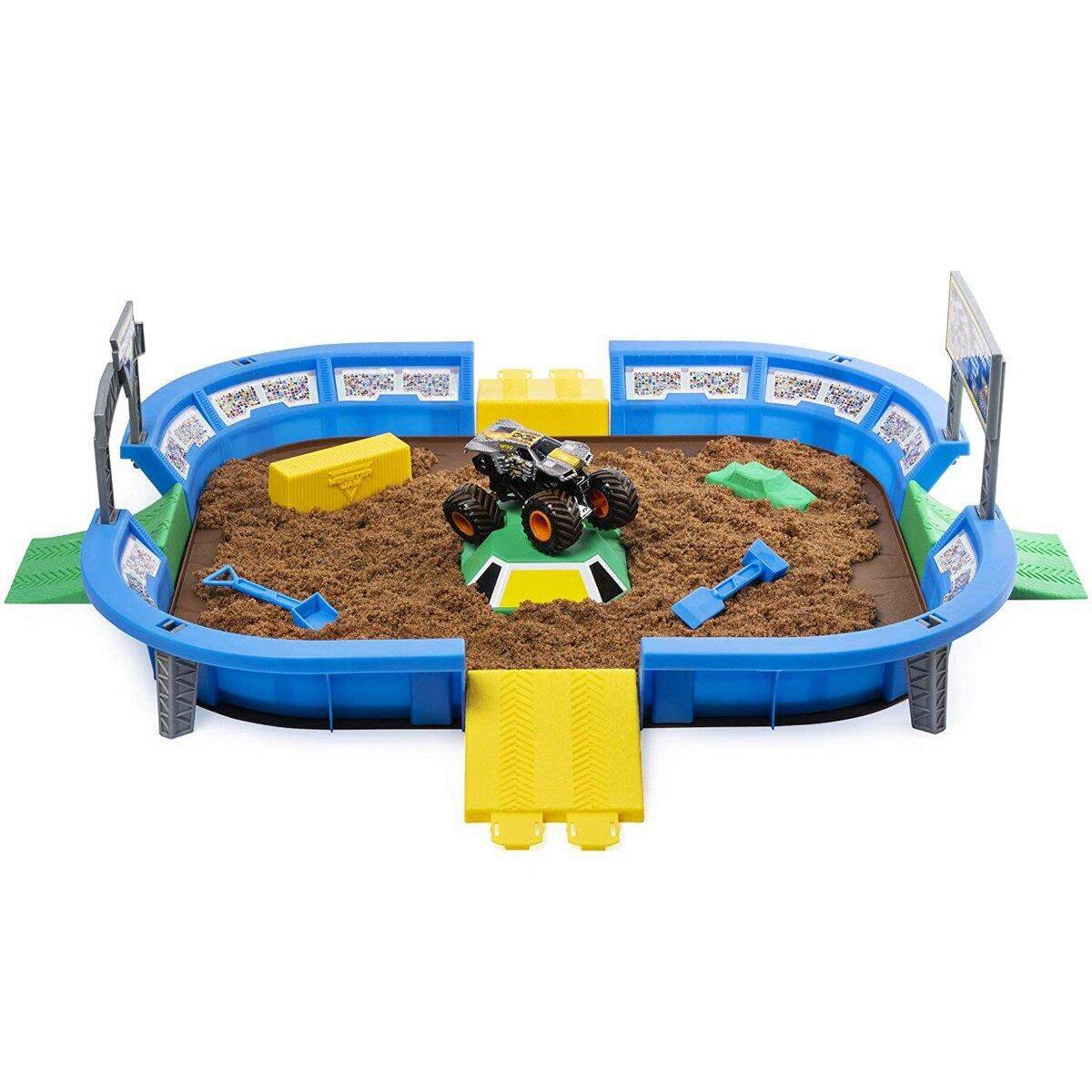 Spin Master Monster Jam Dirt Arena mit Kinetic Sand