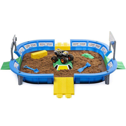 Spin Master Monster Jam Dirt Arena mit Kinetic Sand