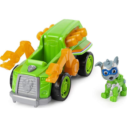 Spin Master Paw Patrol - Mighty Pups Super Paws: Rocky Deluxe Vehicle