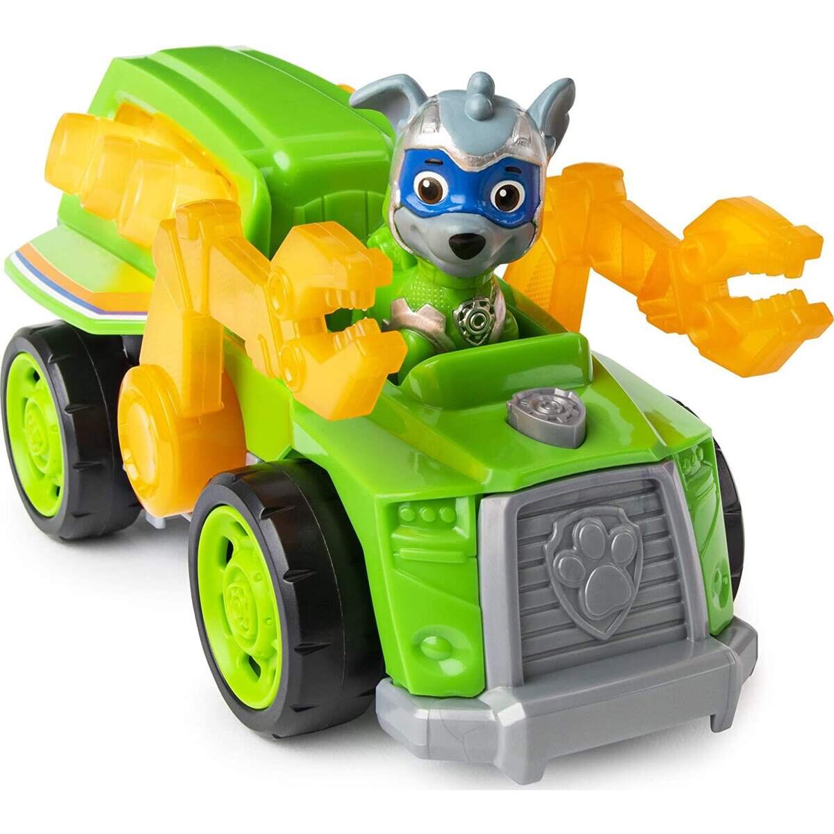 Spin Master Paw Patrol - Mighty Pups Super Paws: Rocky Deluxe Vehicle