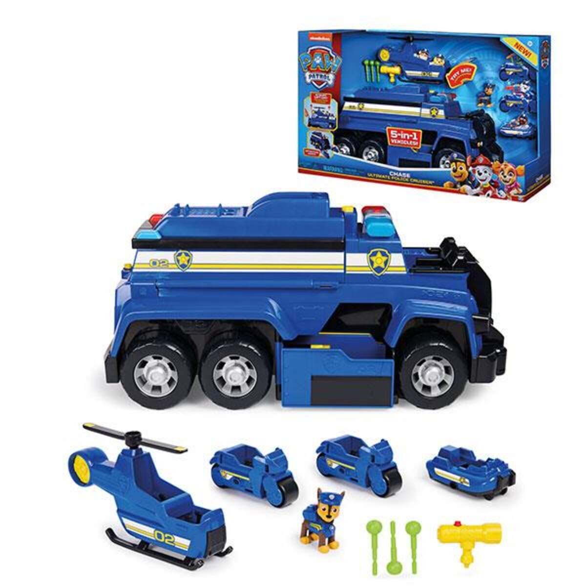 Spin Master Paw Patrol 5in1 Polizeiauto 50cm