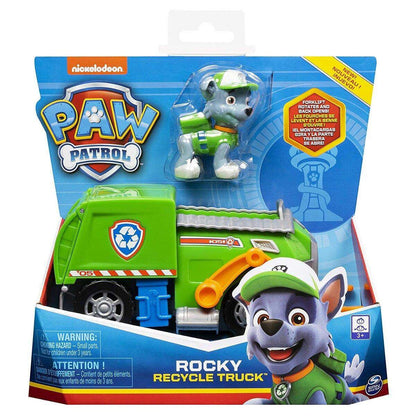 Spin Master Paw Patrol Basic Fahrzeug mit Hundewelpe, 1 Stück, 6-fach sortiert