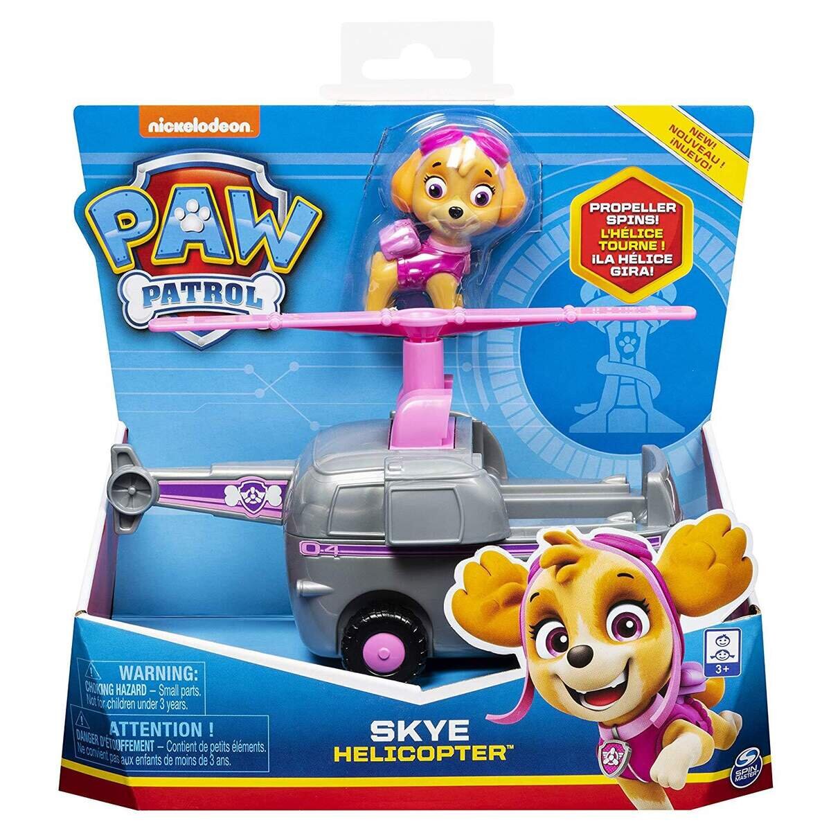 Spin Master Paw Patrol Basic Fahrzeug mit Hundewelpe, 1 Stück, 6-fach sortiert