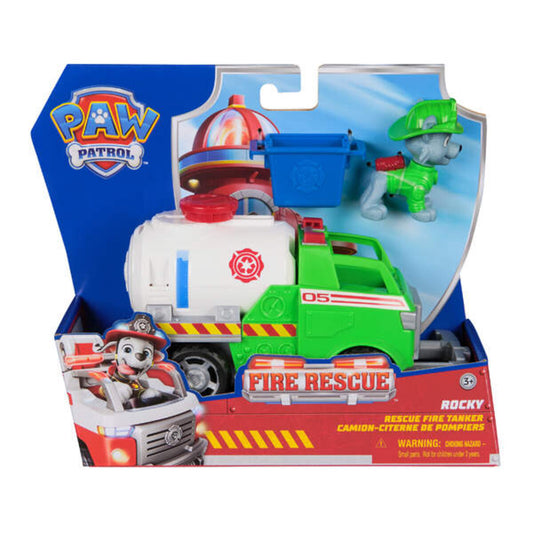 Spin Master Paw Patrol Fire Rescue Rocky Tanklaster 18 cm grün 25,5 x 20,5 x 8,2 cm