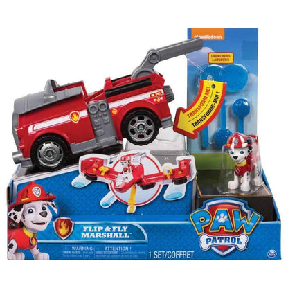 Spin Master PAW Patrol Flip & Fly Chase, 2-in-1 Transforming Vehicle, sortiert