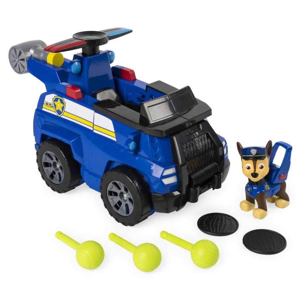 Spin Master PAW Patrol Flip & Fly Chase, 2-in-1 Transforming Vehicle, sortiert