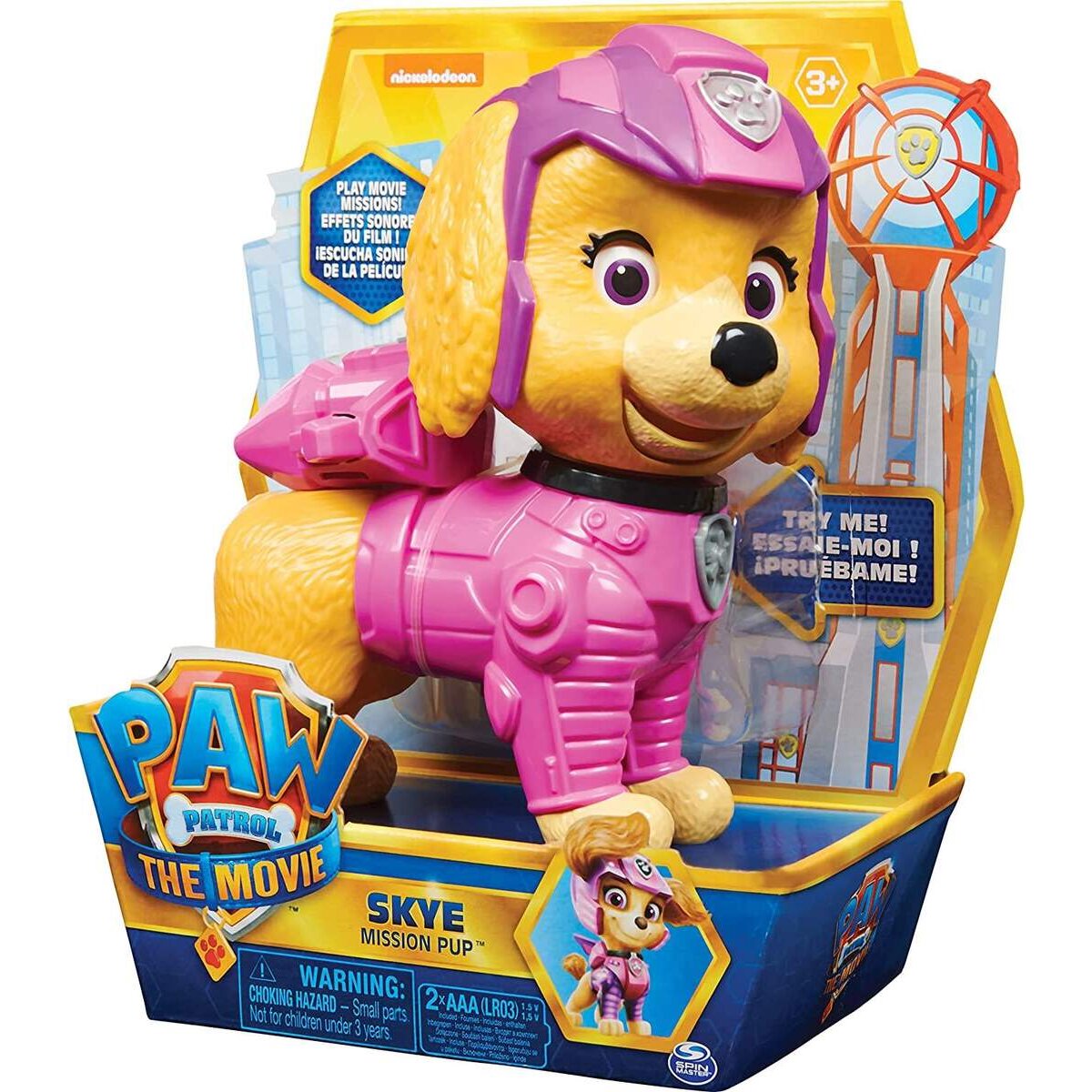 Spin Master Paw Patrol Interaktive Skye mit Sound und Bewegung