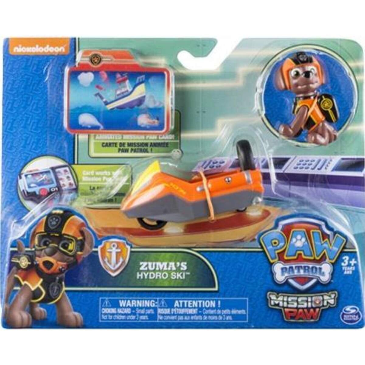 Spin Master Paw Patrol Kleines Fahrzeug + Missionskarte sortiert