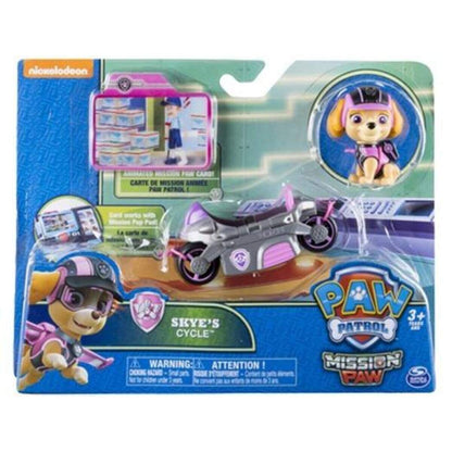 Spin Master Paw Patrol Kleines Fahrzeug + Missionskarte sortiert