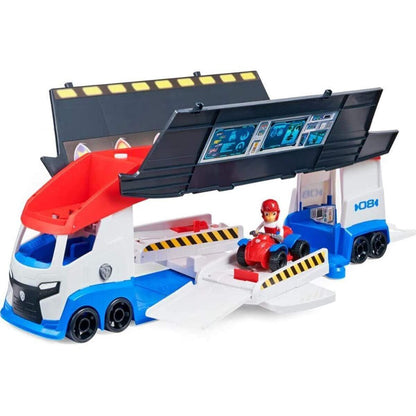 Spin Master Paw Patrol Teamfahrzeug Paw Patroller im aktualisierten Design, inkl. Ryder Figur und 1 Basis Fahrzeug