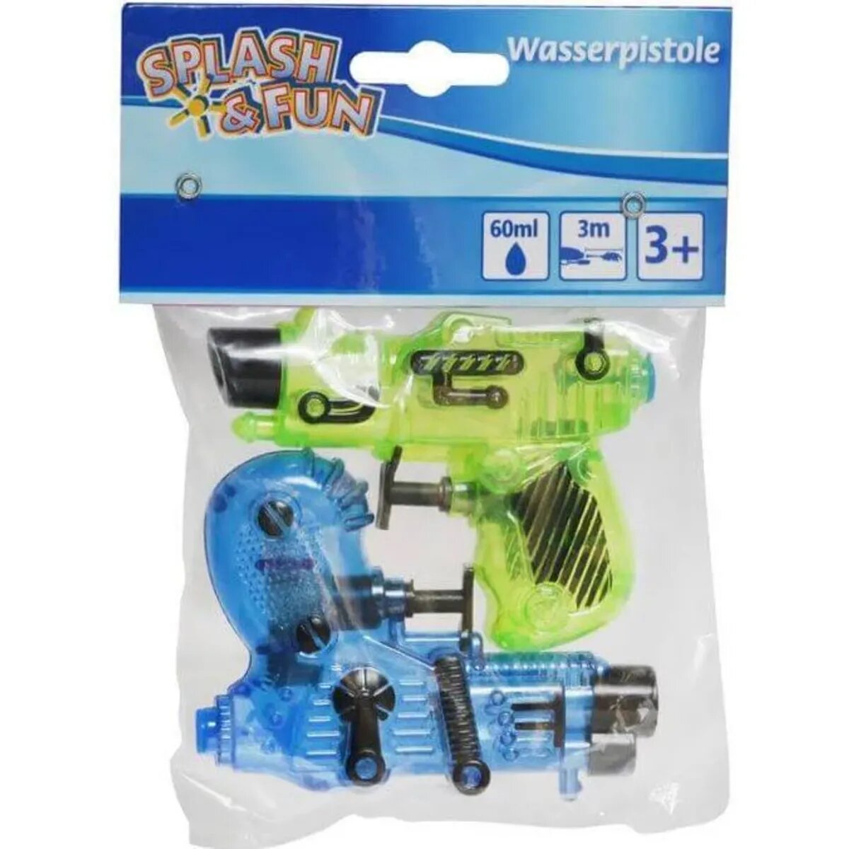 Splash & Fun Wasserpistole Galaxy 2 Stück