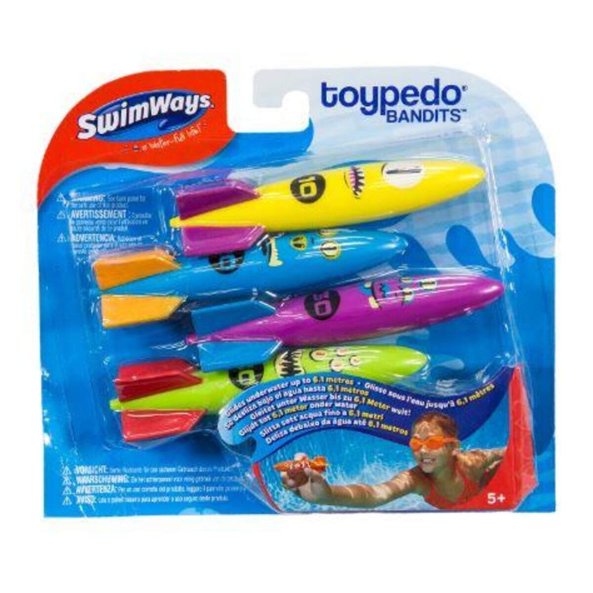 Swimways Toypedo Bandits, 4-teilig