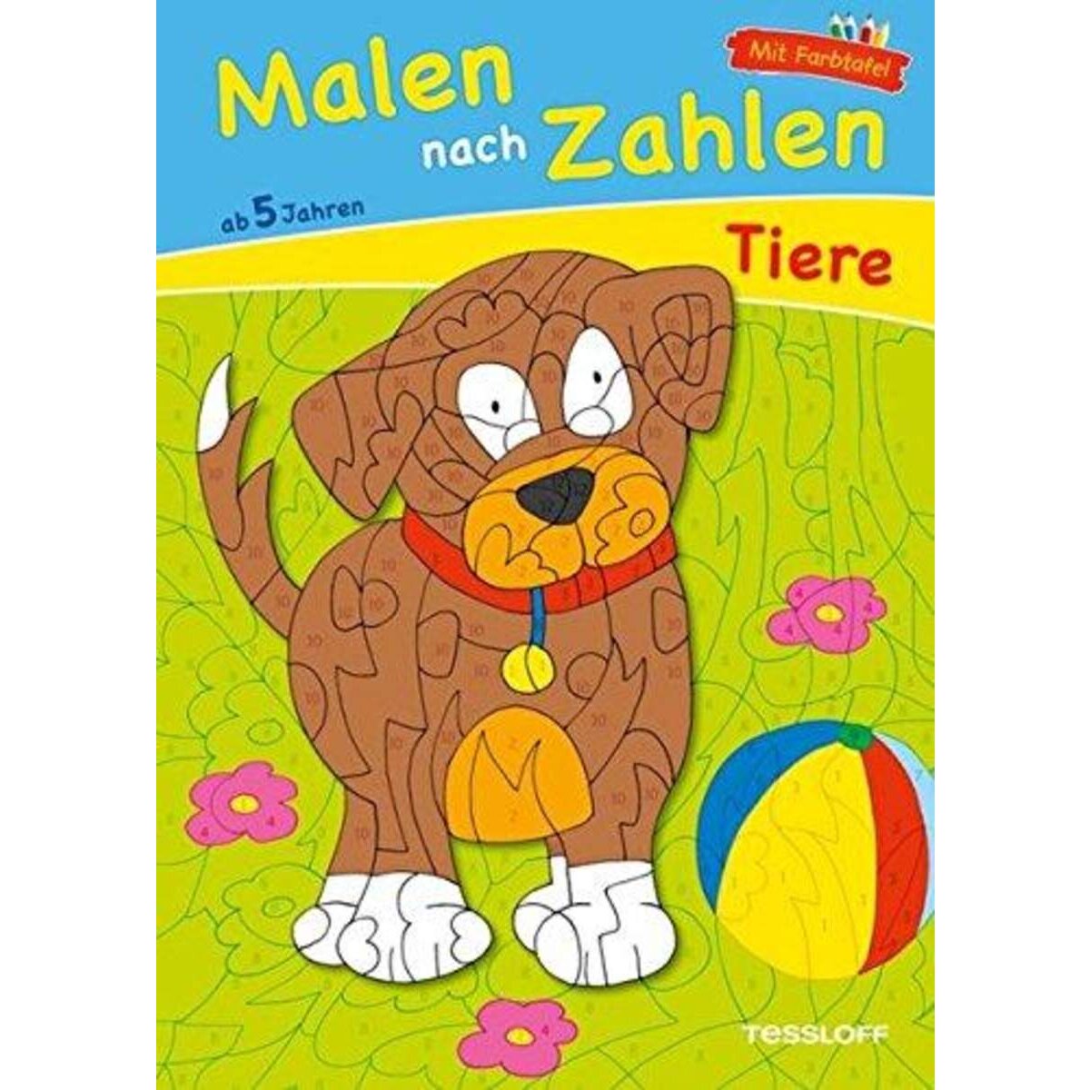 Tessloff Malen nach Zahlen: Tiere