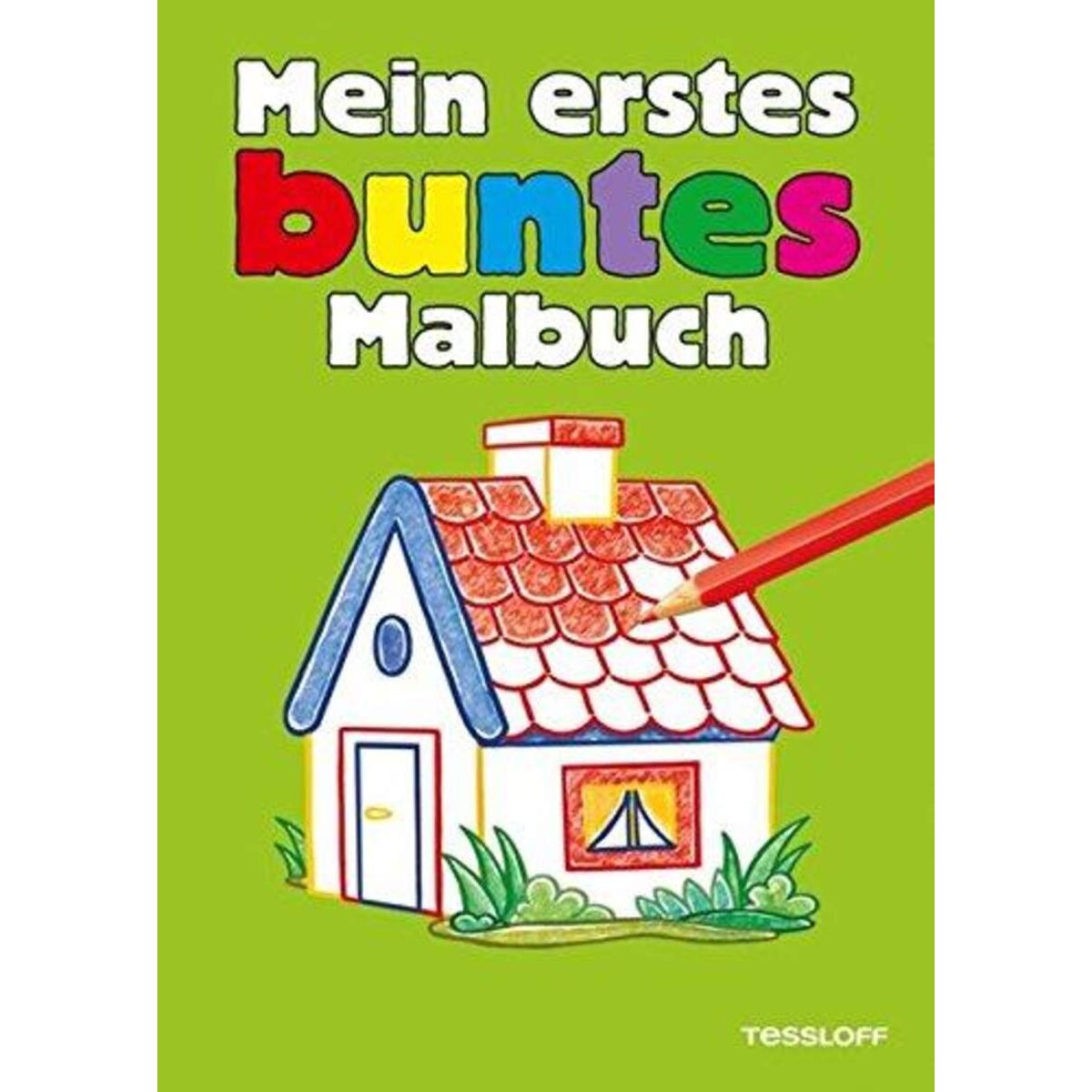 Tessloff Mein erstes Buntes Malbuch grün