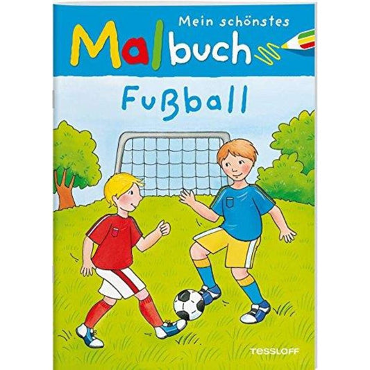 Tessloff Mein schönstes Malbuch Fußball