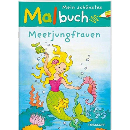 Tessloff Mein schönstes Malbuch: Meerjungfrauen