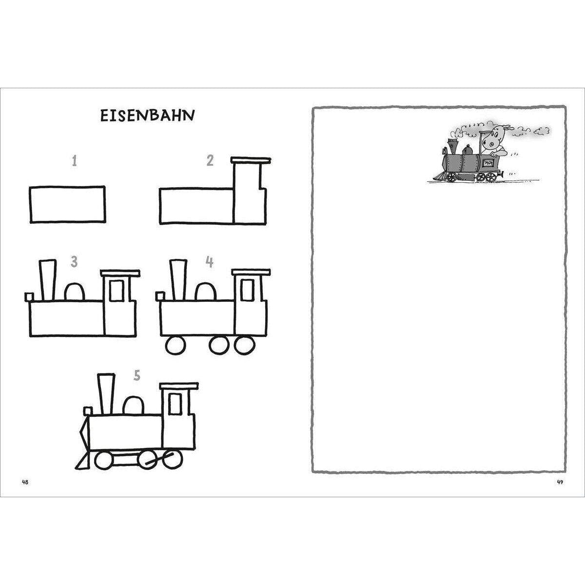 Tessloff Schritt-für-Schritt - Zeichnen lernen