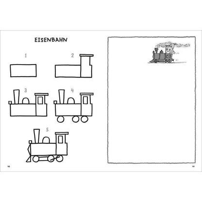 Tessloff Schritt-für-Schritt - Zeichnen lernen