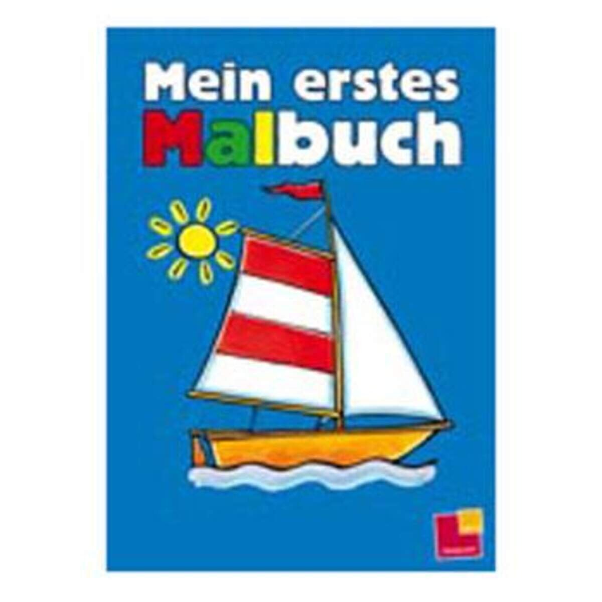 Tessloff Verlag Malbuch - Mein erstes Malbuch, blau