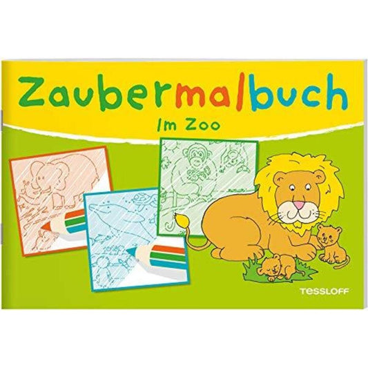 Tessloff Zaubermalbuch. Im Zoo