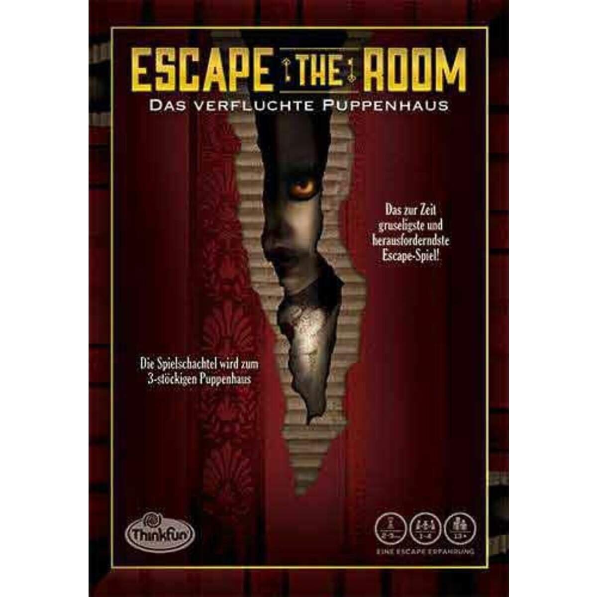 ThinkFun Escape the Room 3 Das verfluchte Puppenhaus