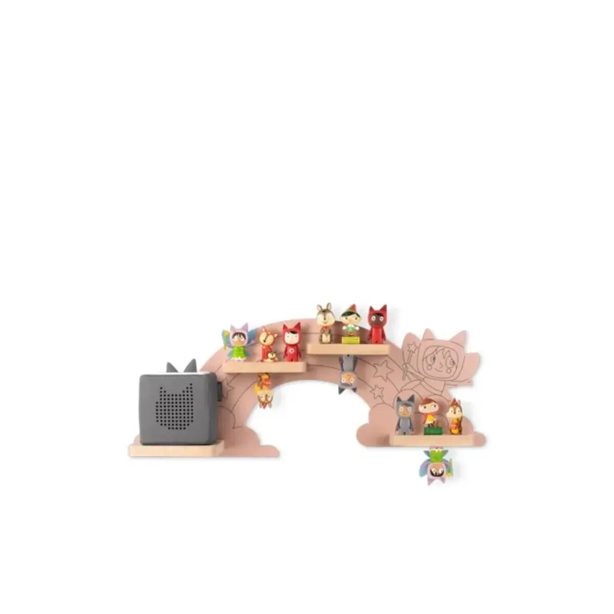 tonies® Wandregal - Hinter dem Regenbogen