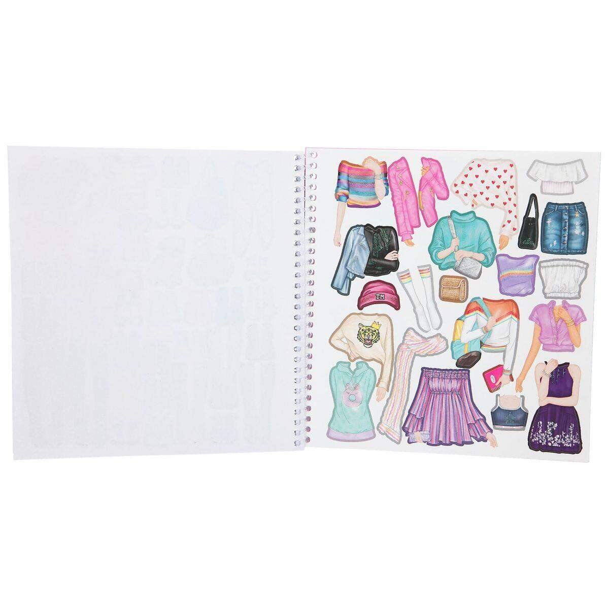Depsche TOPModel Stickeralbum Dress me up