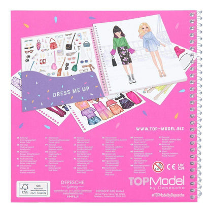 Depsche TOPModel Stickeralbum Dress me up