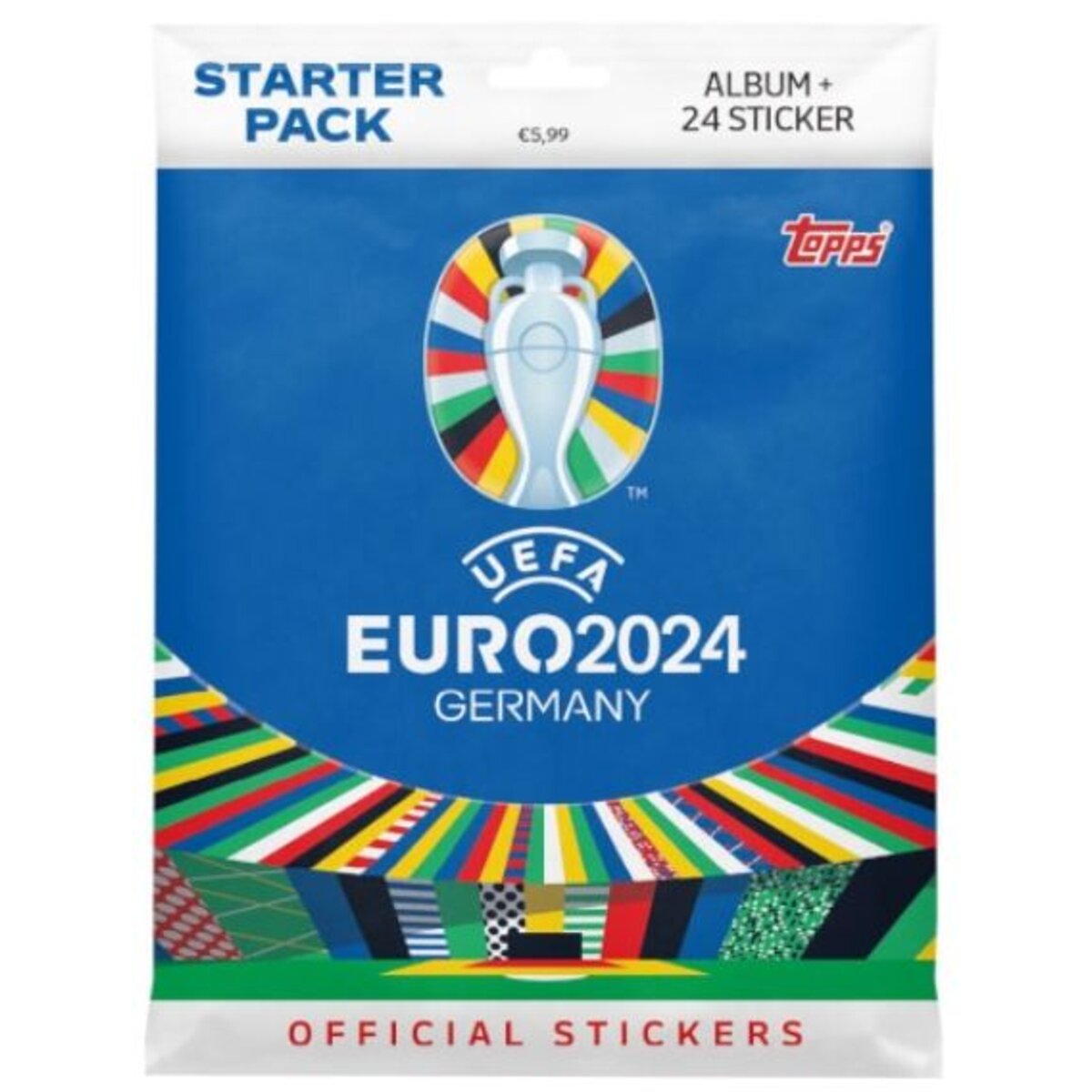 Topps Match Attax EM 2024 Starterpack Stickers