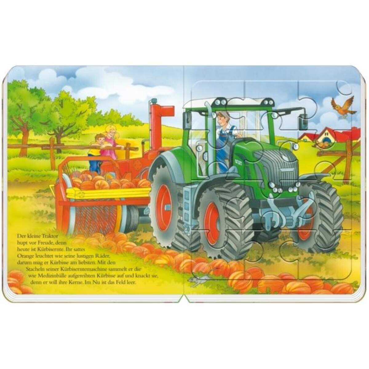 Trötsch Puzzlebuch Traktor