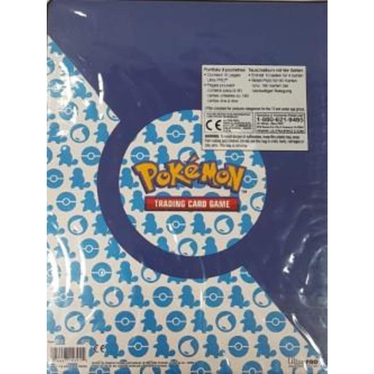 Ultra Pro Pokemon Shiggy 9-Pocket Portfolio, blau